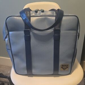 Roxy Vintage Women's Travel Bag in Light and Dark Blue